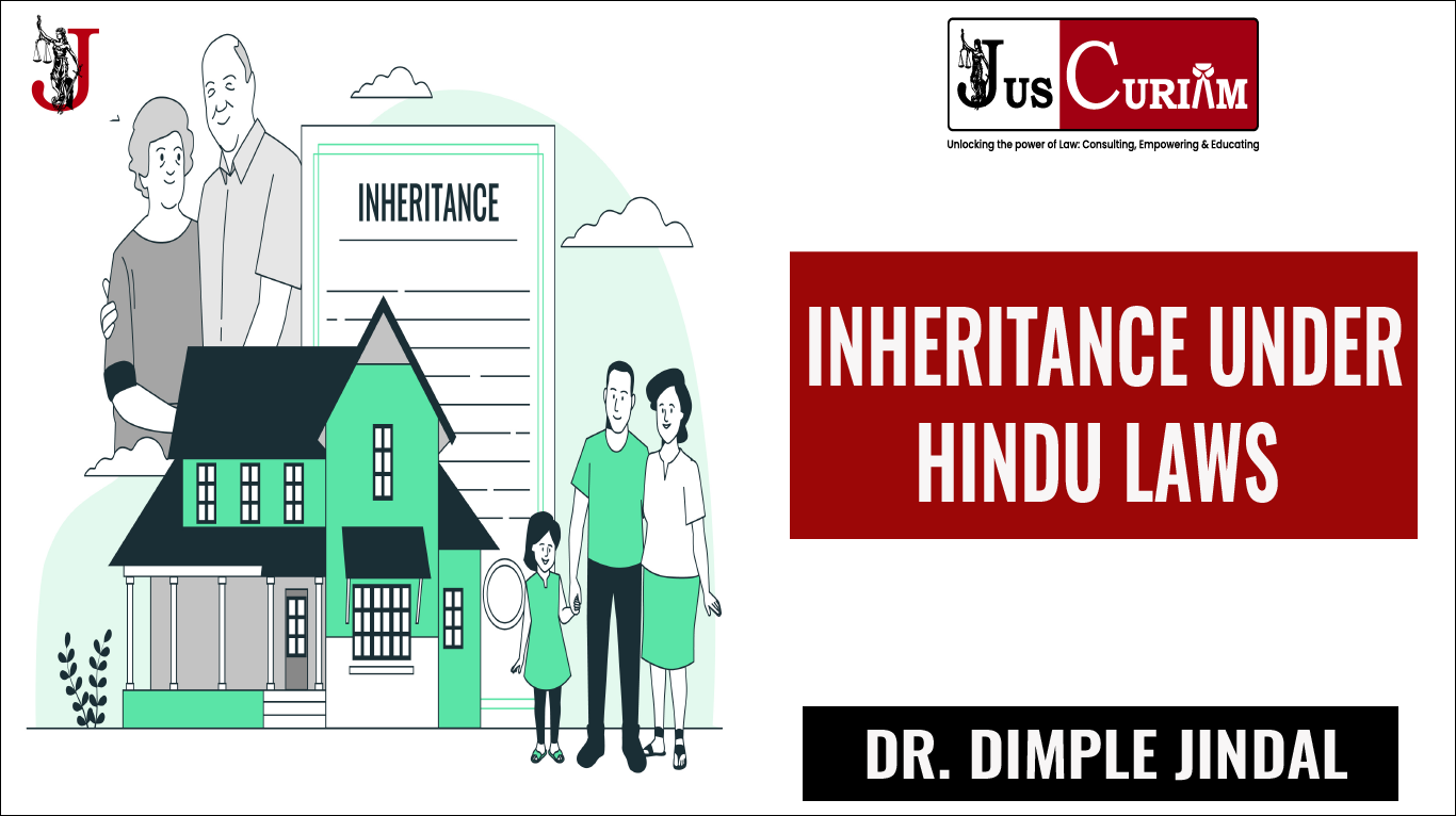 Inheritance under Hindu laws