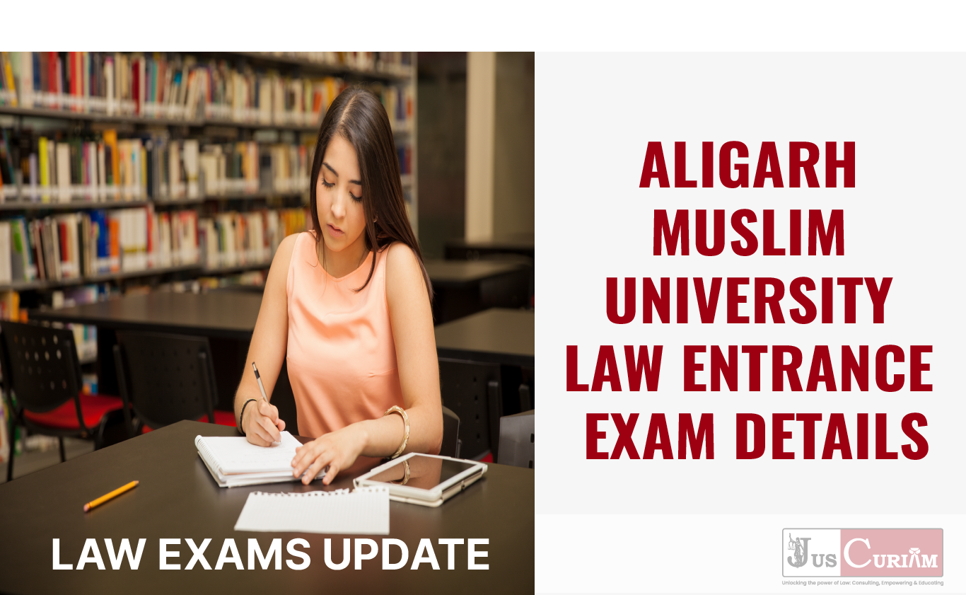 ALIGARH MUSLIM UNIVERSITY LAW ENTRANCE TEST DETAILS