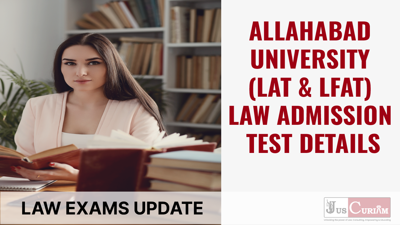 ALLAHABAD UNIVERSITY LAW ADMISSION TEST