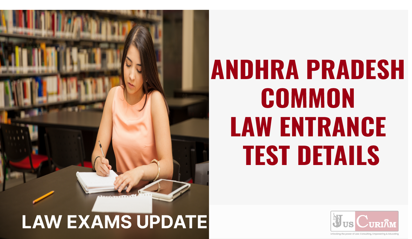 ANDHRA PRADESH COMMON LAW ENTRANCE TEST DETAILS