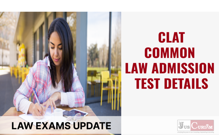 CLAT COMMON LAW ADMISSION TEST DETAILS